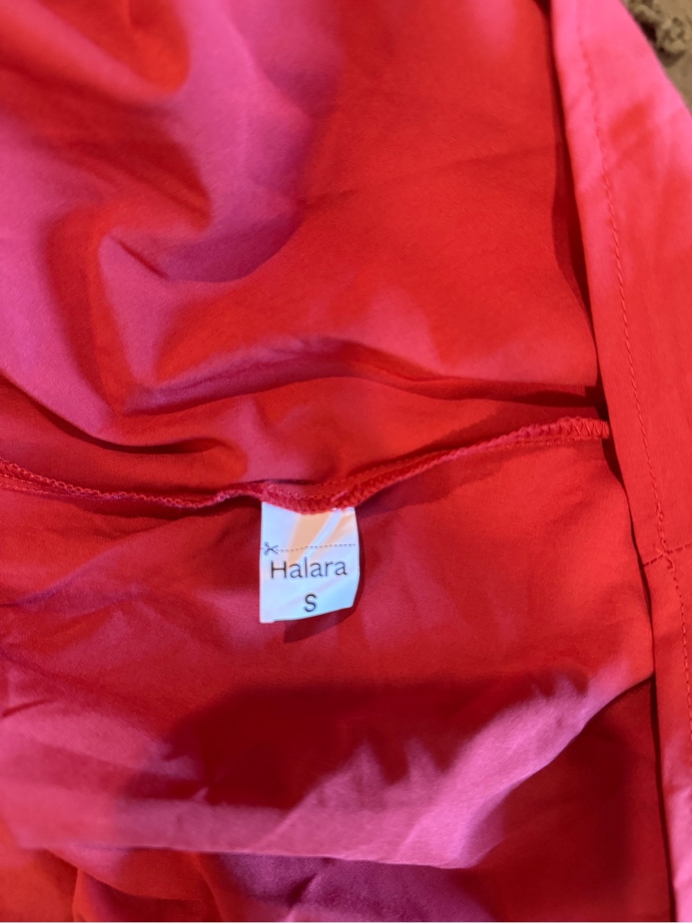 HALARA Red High-Low Racerback Swing Dress - Picture 3 of 5